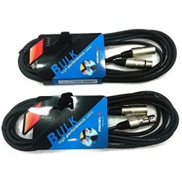 CABLE MICRO XLR MALE/XLR FEMELLE 3métre
