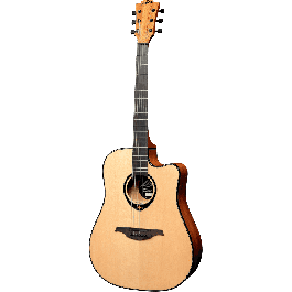  LAG - T66DC Dreadnought Cutaway - Naturel
