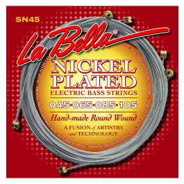 LA BELLA SN45 NICKEL 45-105 STRINGS BASS 