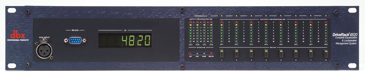 PROCESSEURS NUMERIQUE DRIVERACK4820