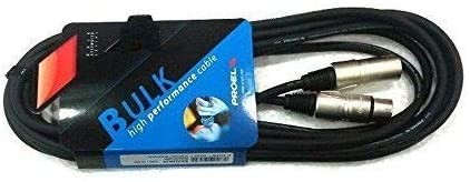 CABLE MICRO XLR MALE/XLR FEMELLE 6 métre