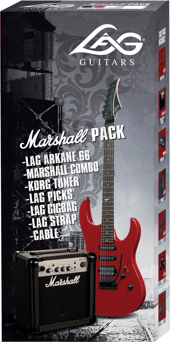 Lâg -  PACKA66M-DRD1 Pack A66 DRD + Marshall MG10CF